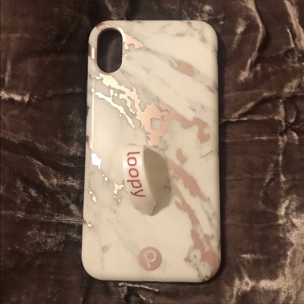Rose Marble Loopy Case